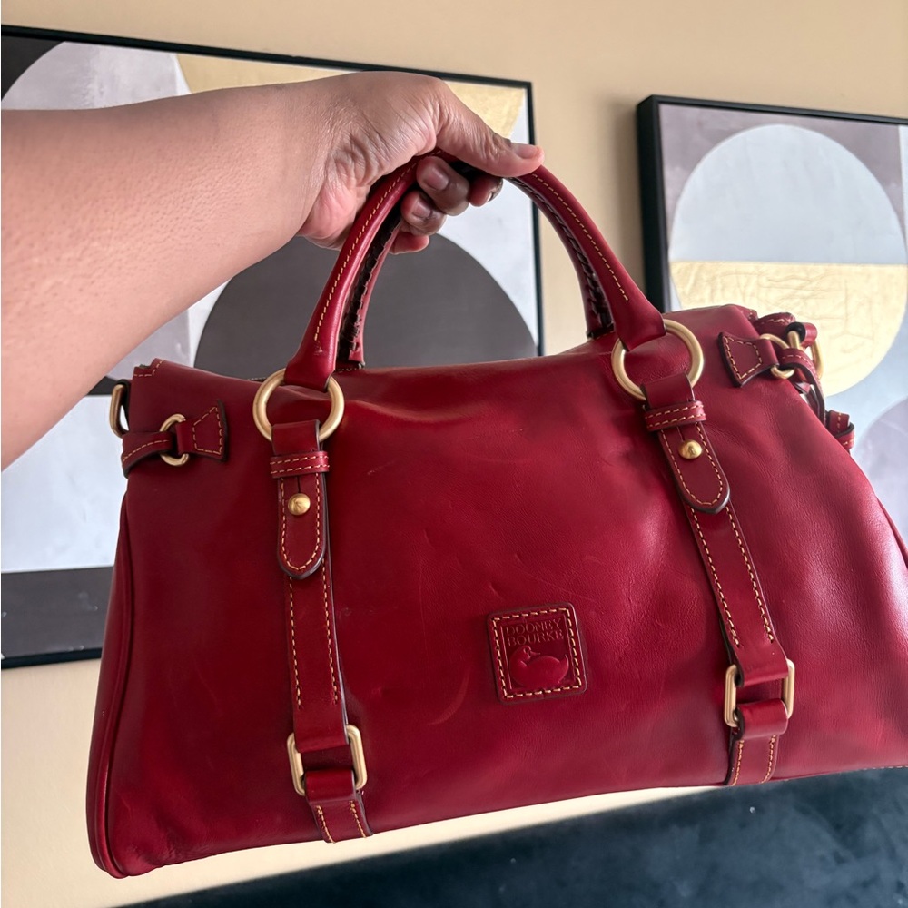 Dooney&Bourke Florentine Large Satchel Leather